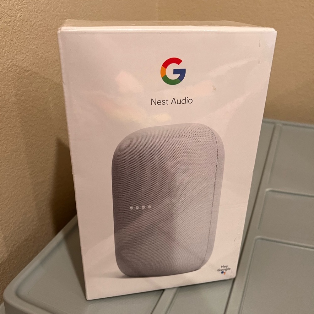 Google Nest Audio Speaker in Light Gray